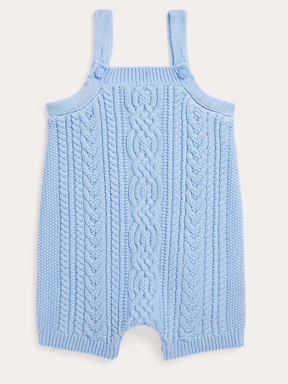 Ralph Lauren Baby Blue Knit Romper size 18 months